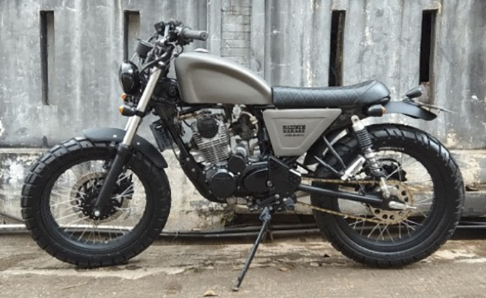 Honda tiger deals custom bobber